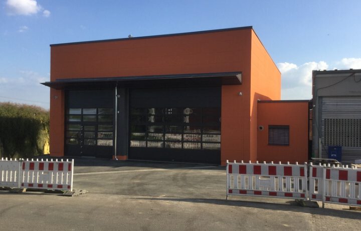 AM Diedenbergen - Schlüsselfertiger Neubau einer Werkstatt, Hofheim